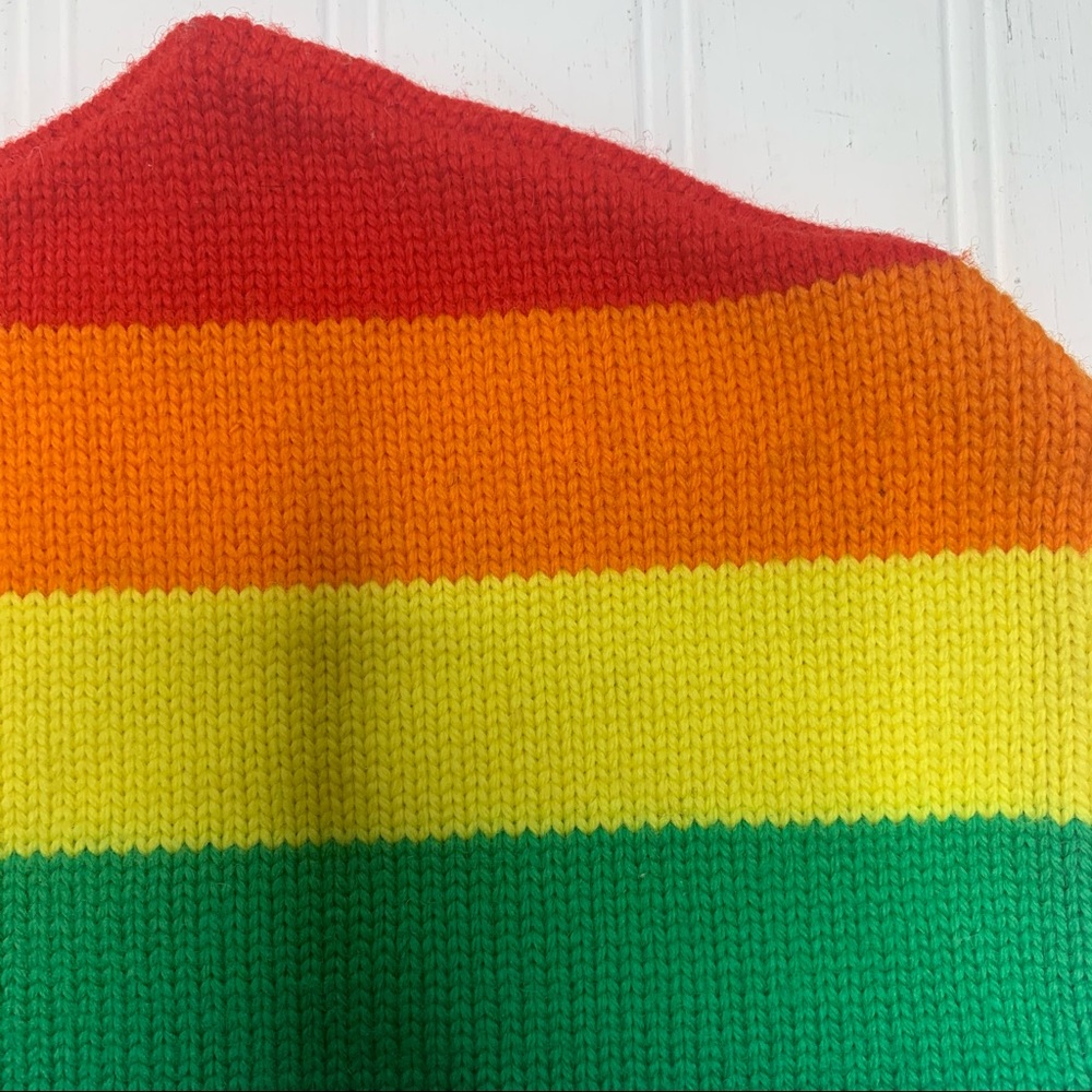 Colorful 100% Wool Beanie - Picture 4 of 13
